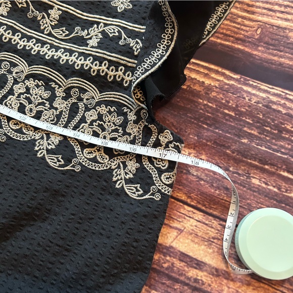 Women’s THML Black Dress Size M - Picture 6 of 7